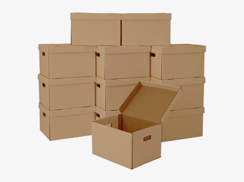 Moving And Storage Boxes - Cajas De Archivo Png, transparent png download