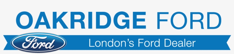 Oakridge Ford 601 Oxford St W, London, On N6h 1t8 - Graphic Design, transparent png download