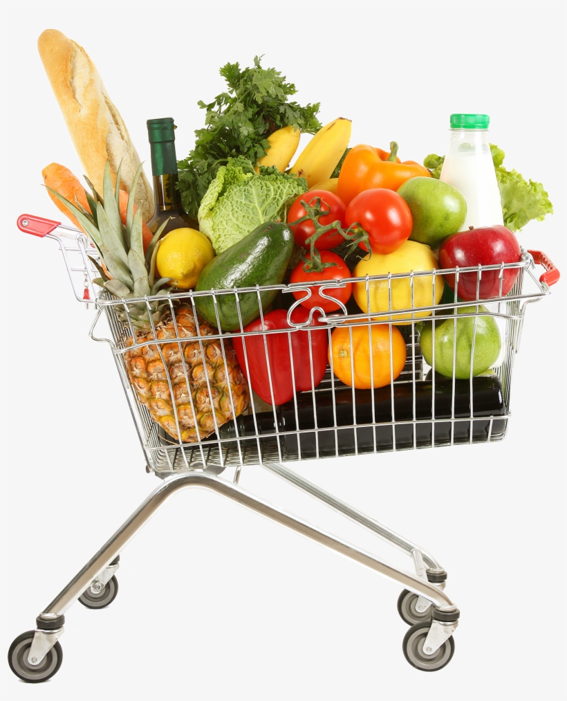 Download - Full Shopping Basket Png, transparent png download