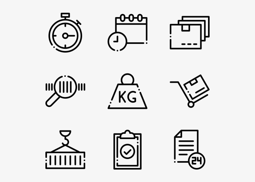 Logistics - Contact Icons, transparent png download