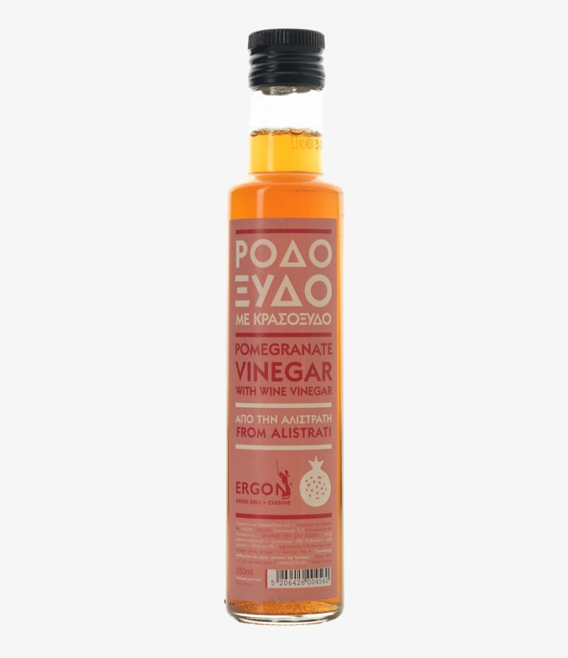 Pomegranate Vinegar - Glass Bottle, transparent png download