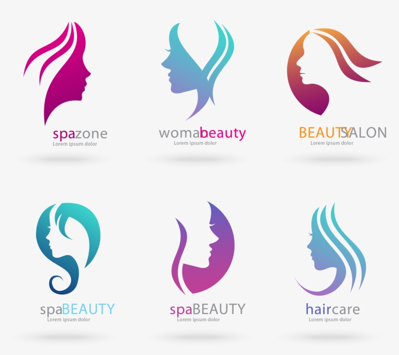 Beauty Salon Vector - Beauty Parlour Girl Vector Png, transparent png download