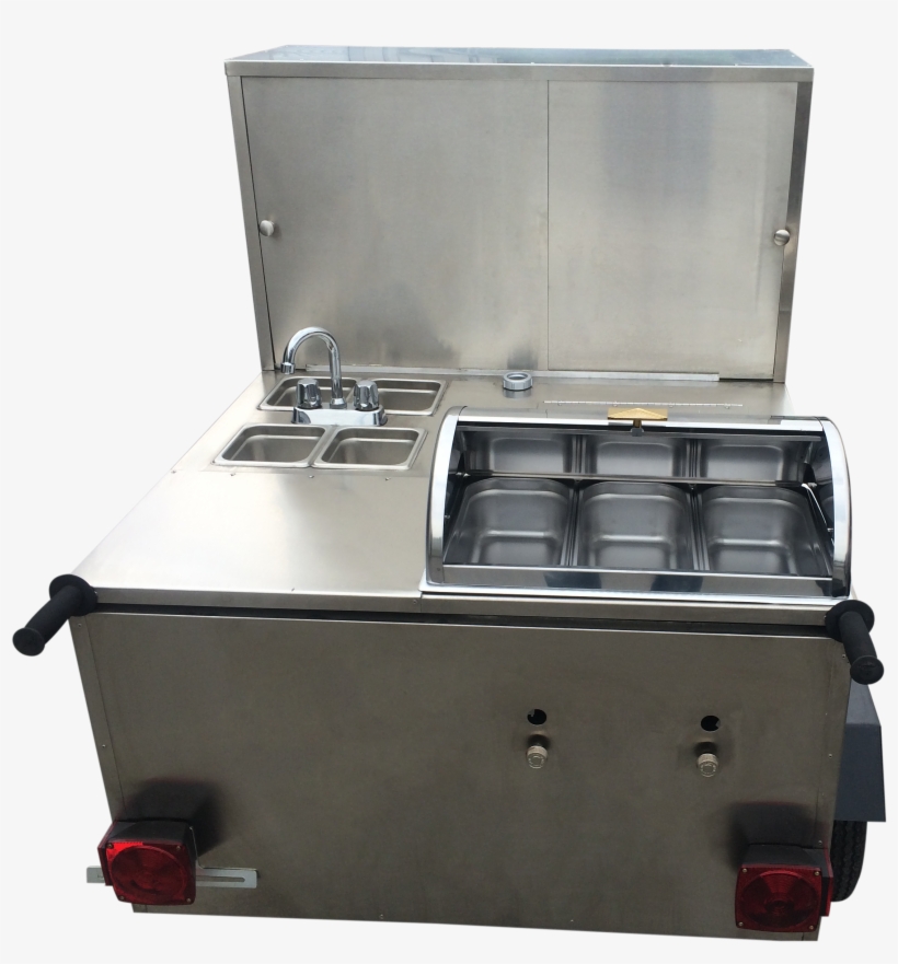 The Cash Cow Hot Dog Cart - Barbecue Grill, transparent png download