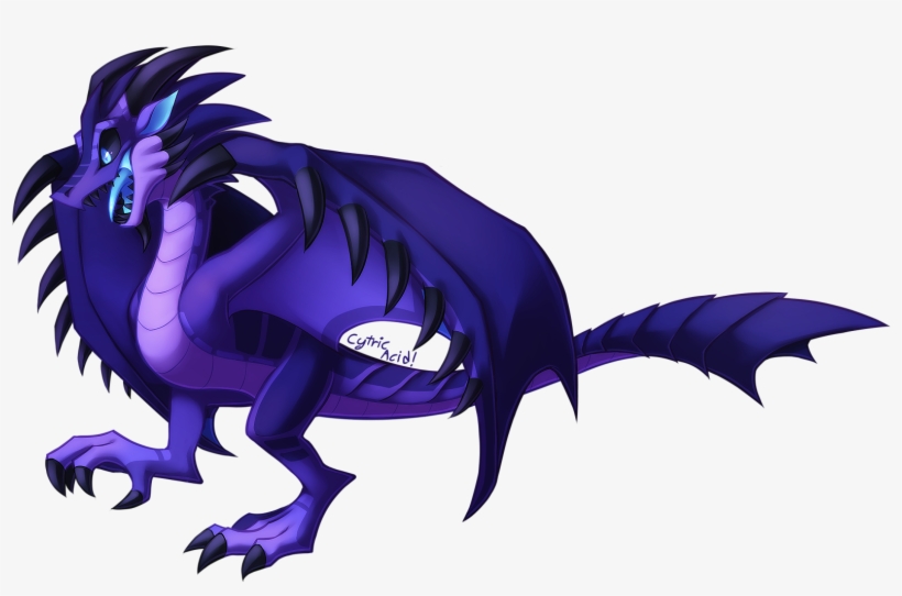 Wyvern Stomp - Purple Wyvern, transparent png download