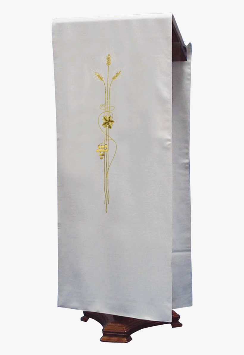 Paño De Ambón Decorado Con Motivos De Espigas Y Vid - Banner, transparent png download