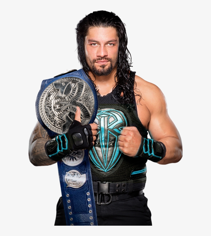 Roman Reigns Sdlive Tag Team Champion 2017 By Lunaticdesigner - Roman Reigns Ic Championship, transparent png download