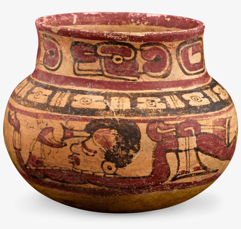 Pre-columbian Mayan Bowl - Pottery Mayas, transparent png download