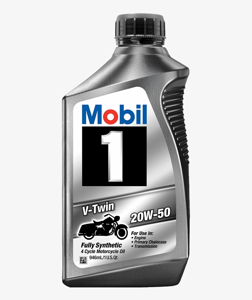 Mobil 1 Motorcycle Oil, transparent png download