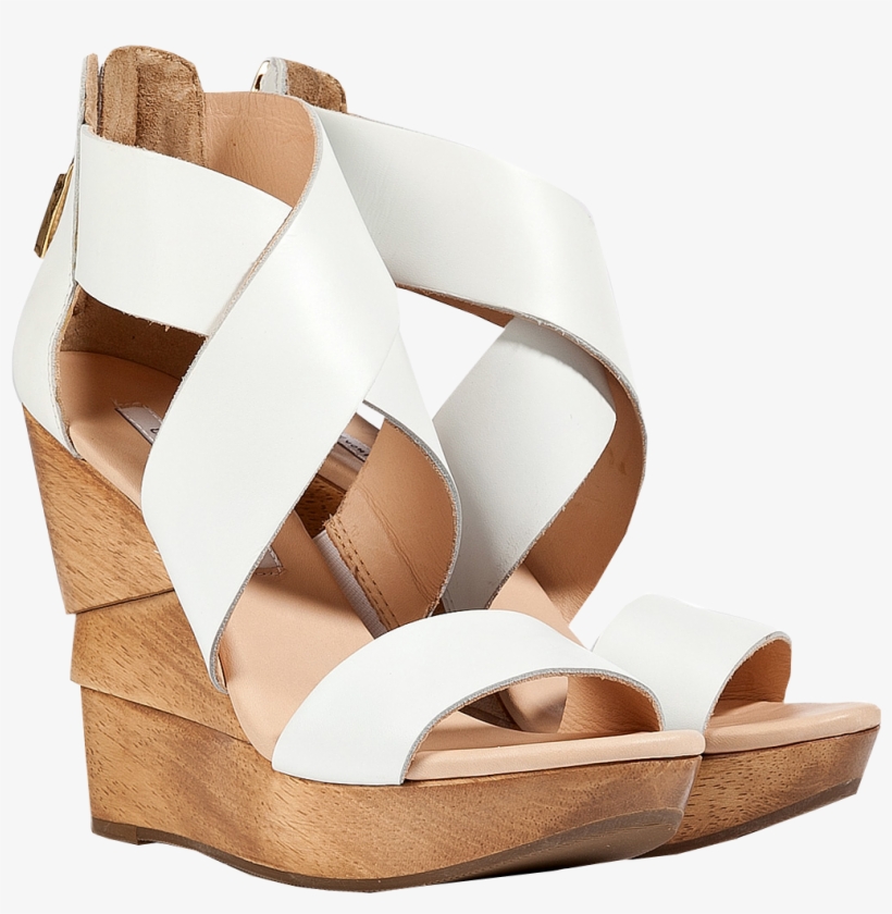 Miranda Kerr Bianca Spender Scallop Print Silk Crepe - Shoe, transparent png download