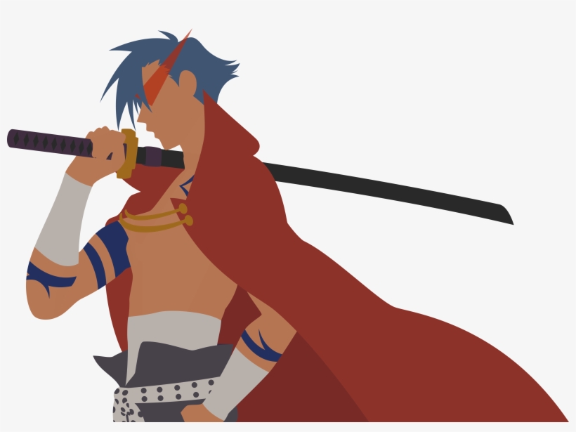 Lagann Kamina 1 , - Kamina, transparent png download