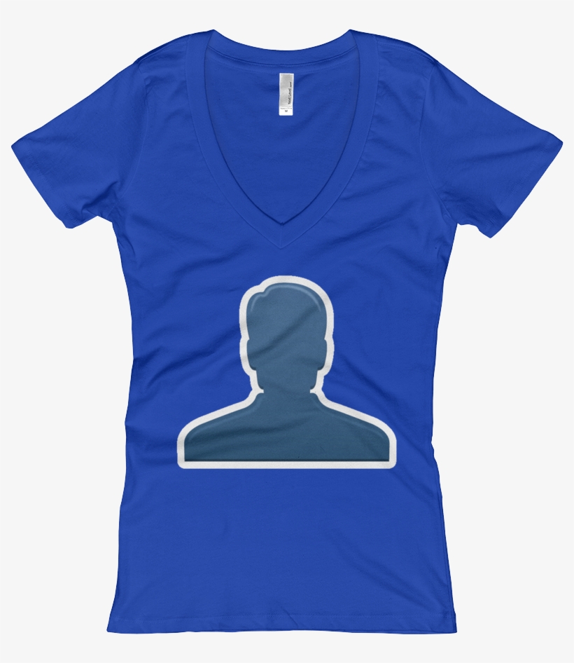 Women's Emoji V Neck - Shirt, transparent png download