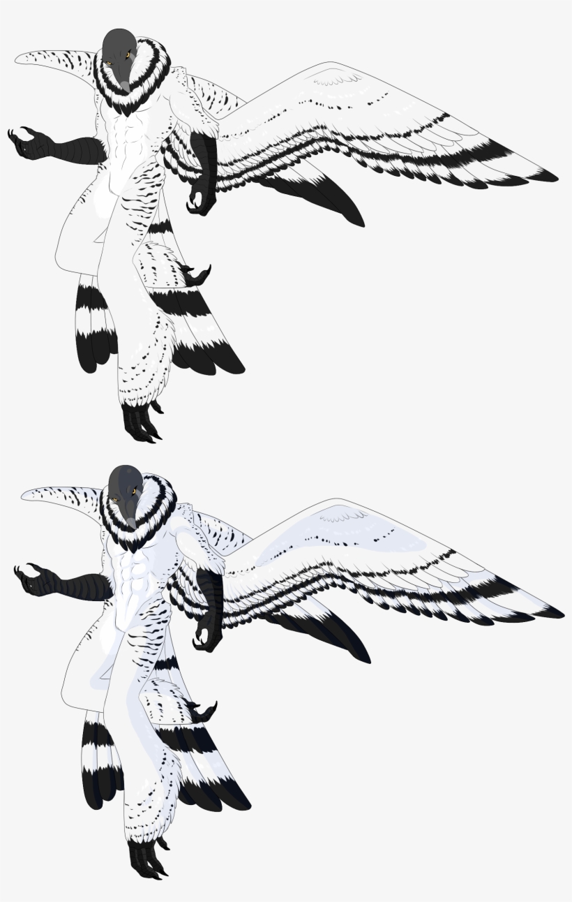 Custom Monster Man 8 Snowy Owl By Shadowinkwarrior, transparent png download