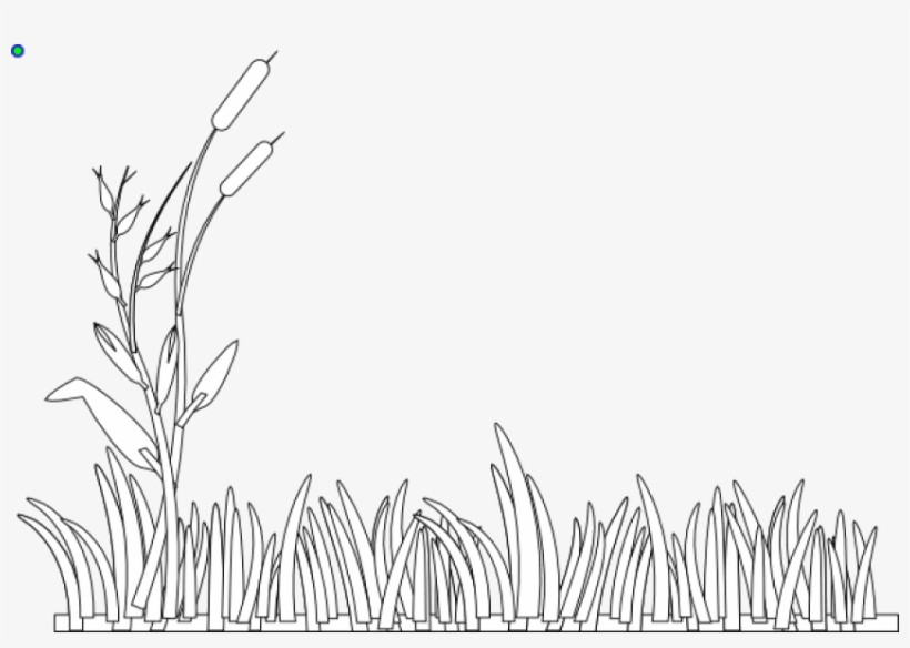 Free Png Download Grass Black And White Png Images - Grass Black And White Clip Art, transparent png download