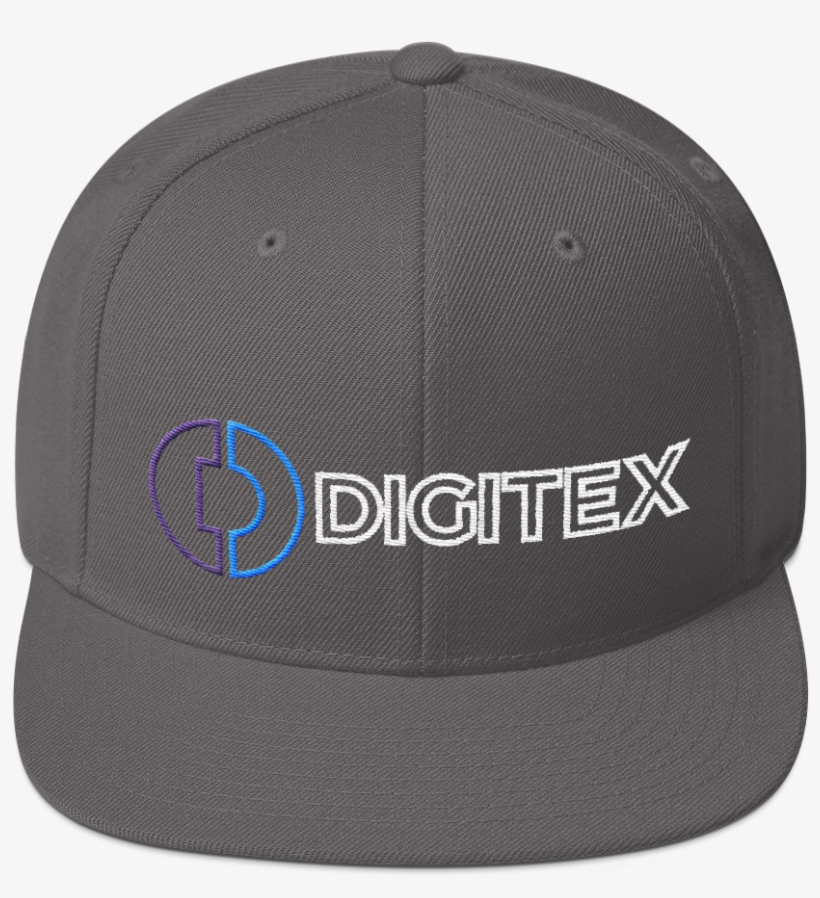Digitex / Dgtx Ocwlh Snapback Hat Dark Grey Crypto - Baseball Cap, transparent png download