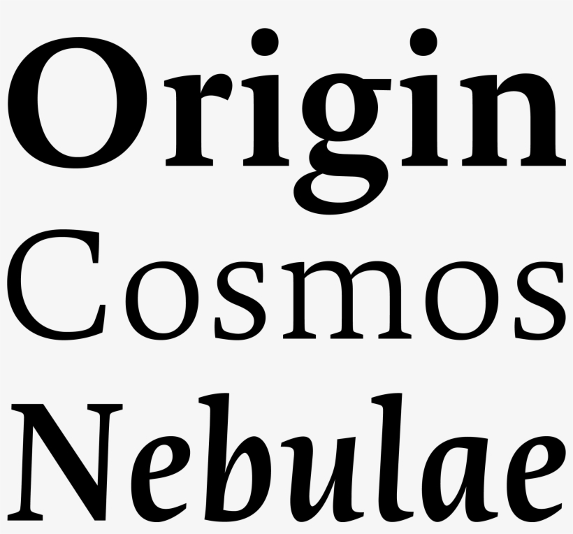 Typeface Novel Serif A01 Atlas Font Foundry - Serif Pro Font, transparent png download