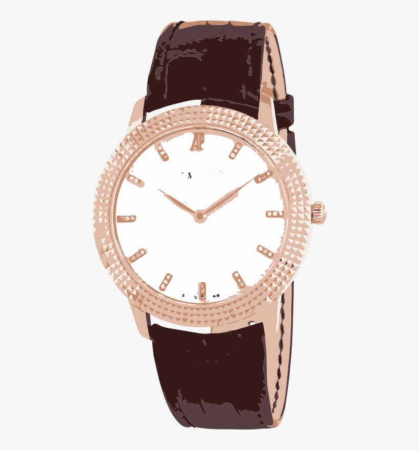 Vintage Classic Rose Gold Shiny Swiss Watch Horlogerie - Vacheron Watch, transparent png download