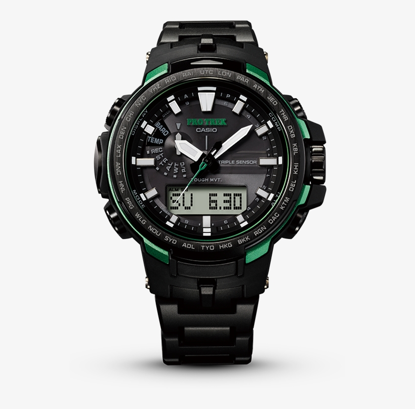 2014 Combination Model With Triple Sensor, Ver - Casio Prw 6100yt 1d, transparent png download