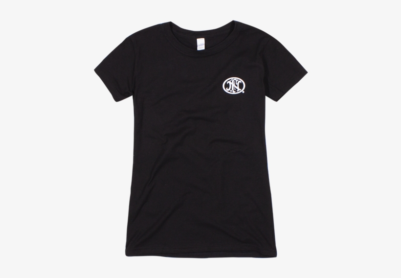 Fn America Ladies Thin Blue Line Tee - T Shirt Lacoste Homme Noir, transparent png download