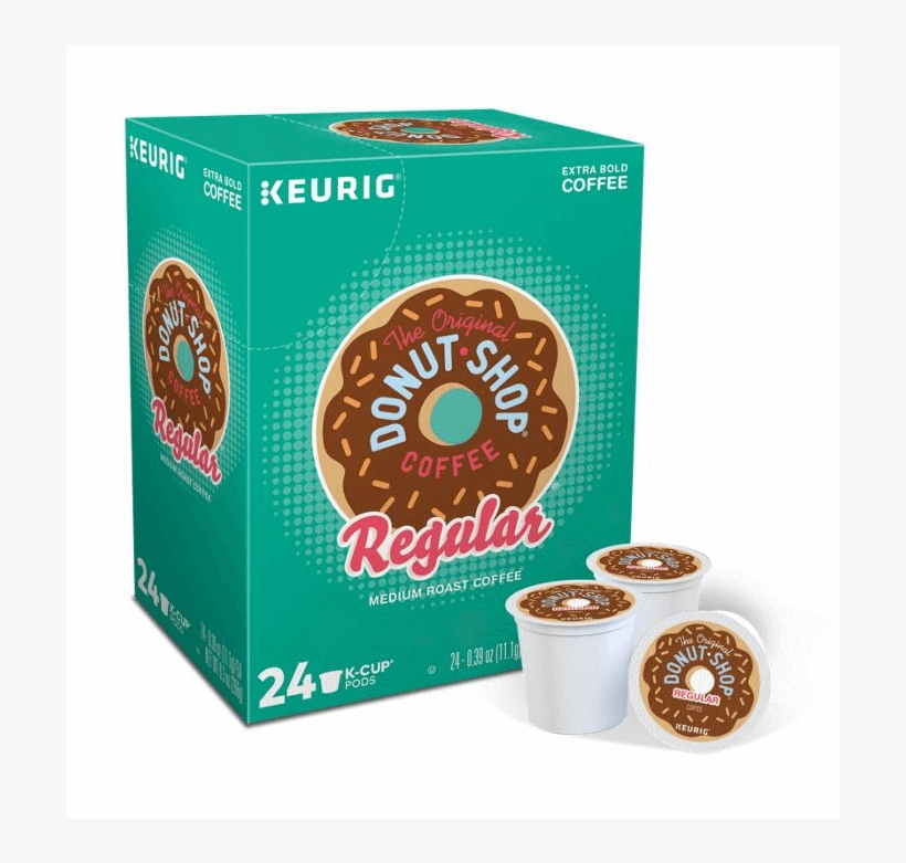 The Original Donut Shop® Coffee Regular - Keurig Donut Shop Coffee, transparent png download
