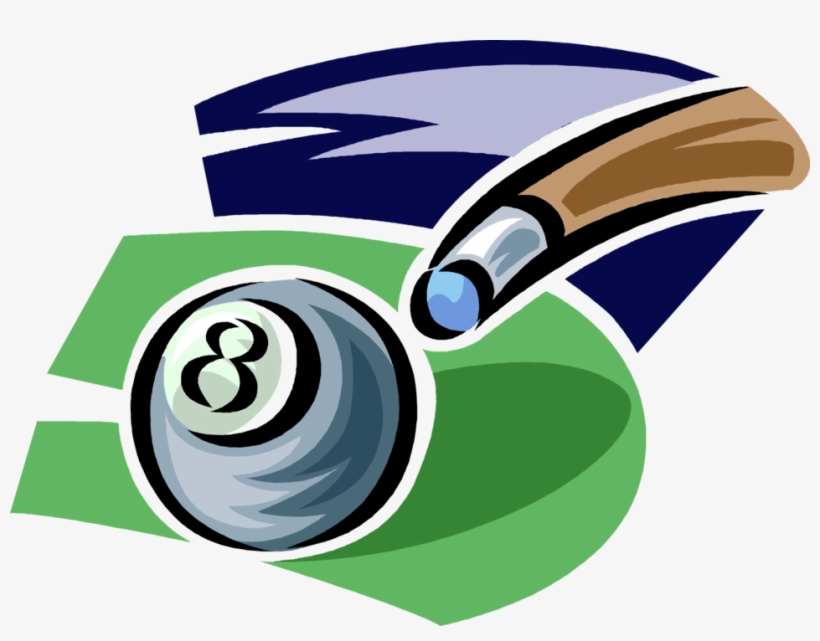 Vector Illustration Of Sport Of Billiards Pool Ball - Illustration, transparent png download