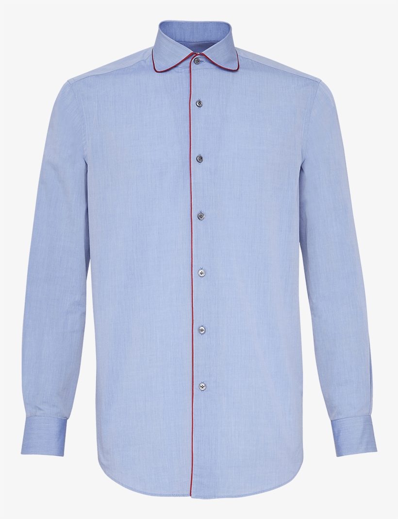Cotton Azure Shirt - Shirt, transparent png download