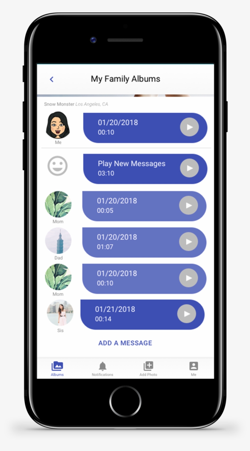Iphone-album Messages - Add - Iphone, transparent png download