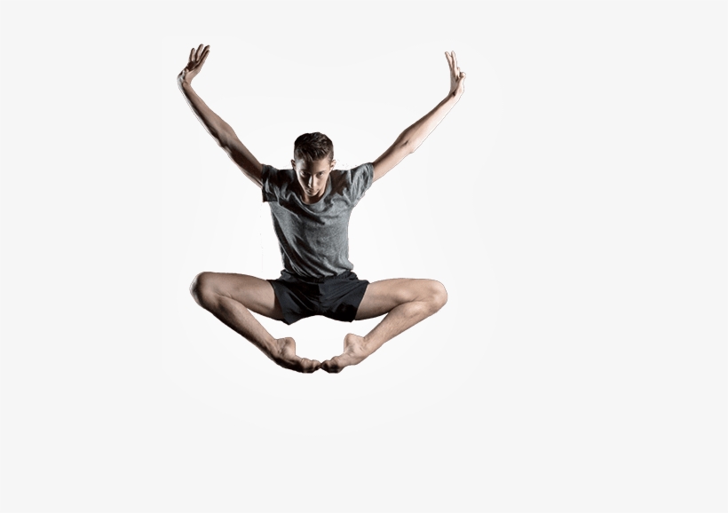 Man Jumping To Touch The Sky - Parallel, transparent png download