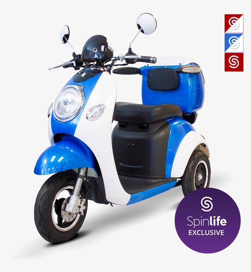 Ew Vintage Sle Mobility Scooter By Ewheels - Ewheels Ew-37 Vintage Scooter, transparent png download