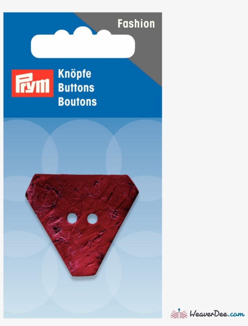 Prym - Coconut Button - Triangle - Weaverdee - Com - Snap Fastener, transparent png download