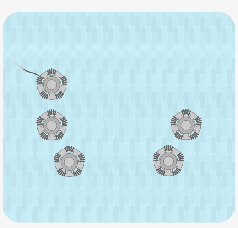 Repeat This With The Remaining Four Poppers - Circle, transparent png download