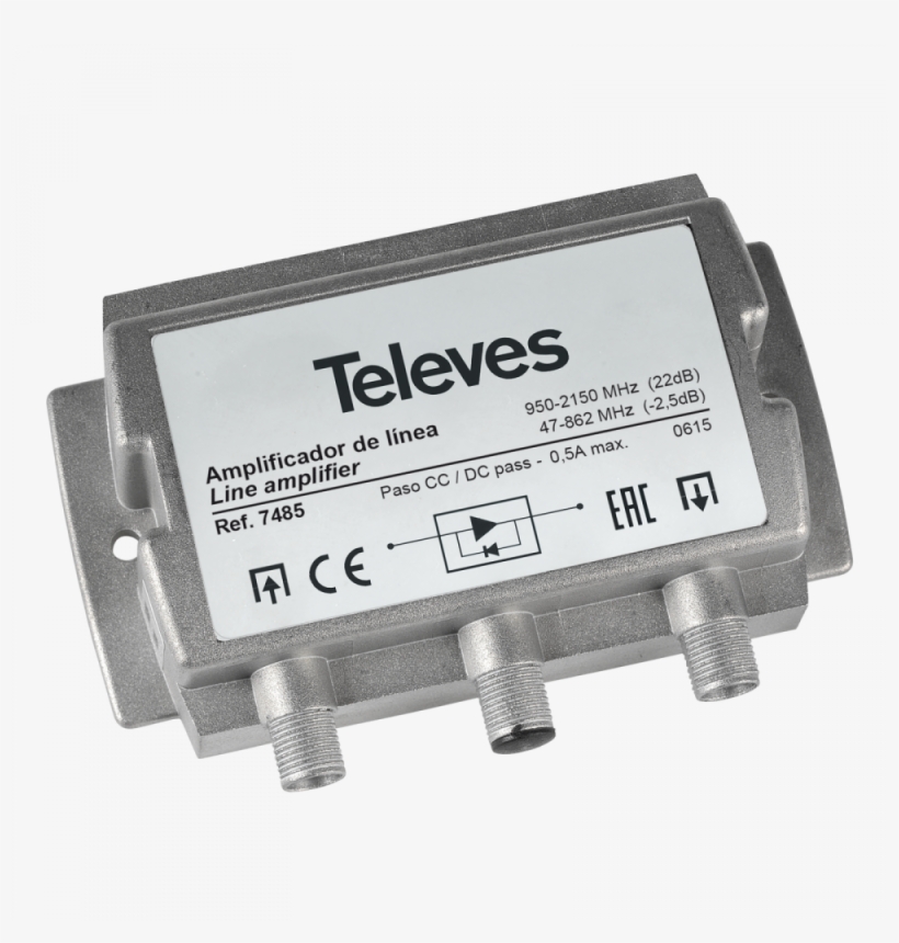 Televes Reserves The Right To Modify The Product - Amplificador Linea Satelite Televes, transparent png download