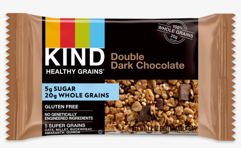 Kind Healthy Grains Double Dark Chocolate, transparent png download