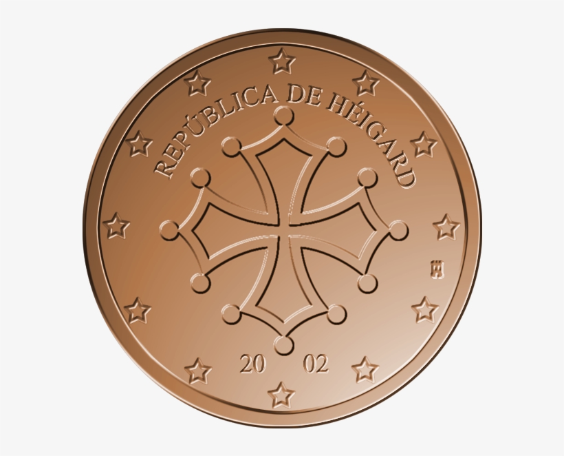Heigard 1 2 5 Euro Coins - Circle, transparent png download