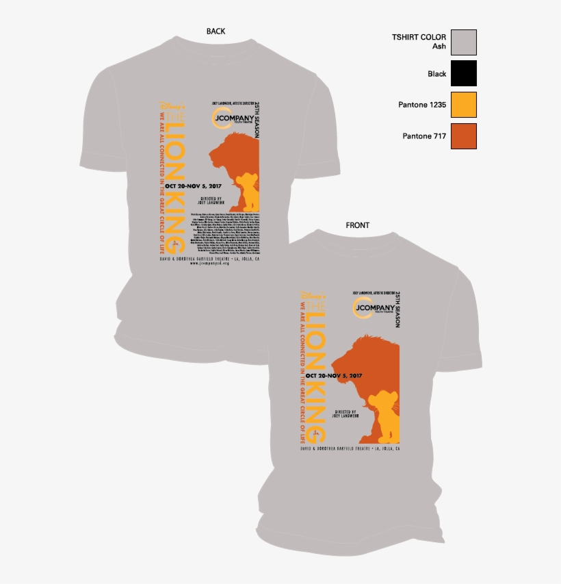 Disney's The Lion King Jr - Active Shirt, transparent png download