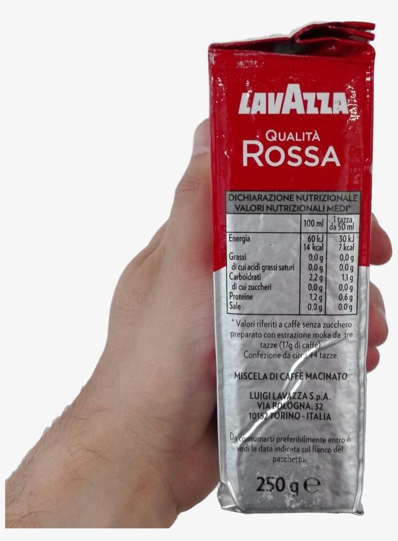 Lavazza Ground Coffee Gr 250 Rossa Red X - Lavazza, transparent png download
