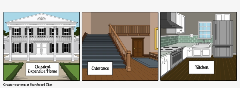Classical Expensive Home - American Civil War Comic Strip, transparent png download