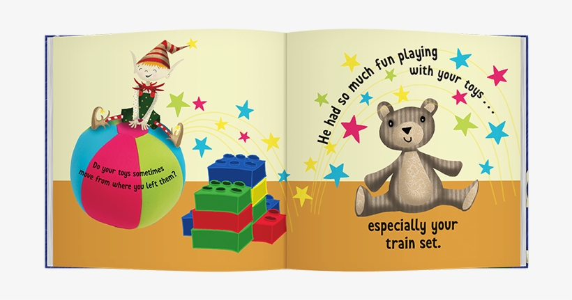 Personalised Christmas Elf Children's Story Softback - Illustration, transparent png download