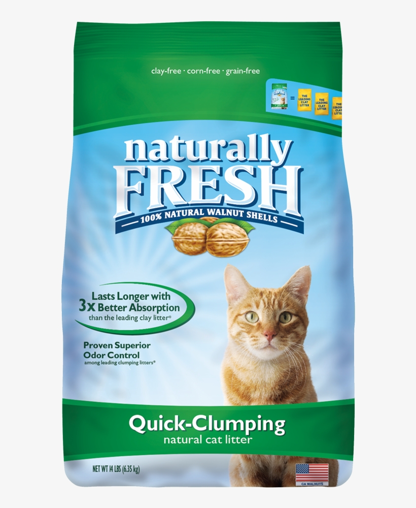 With Low Dust And Low Tracking, Things Stay Clean While - Naturally Fresh Cat Litter, transparent png download
