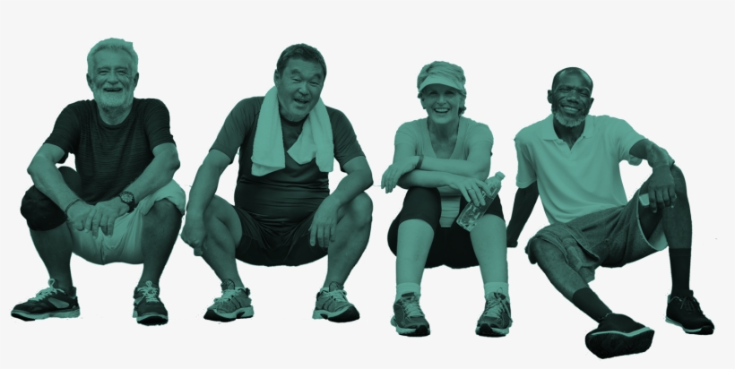 Producing Better Health Outcomes Together - Sitting, transparent png download