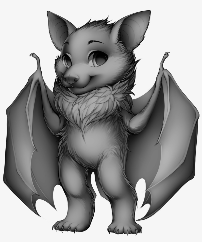 Frkonn9 - Flying Fox Bat Fursona, transparent png download