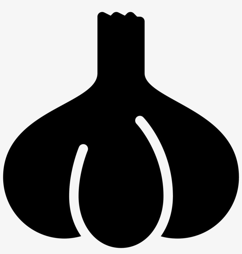 Garlic Filled Icon - Garlic, transparent png download