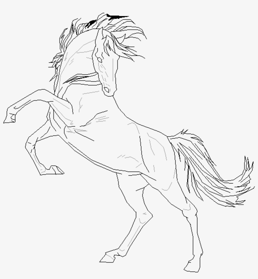 Horse Base - Sketch, transparent png download