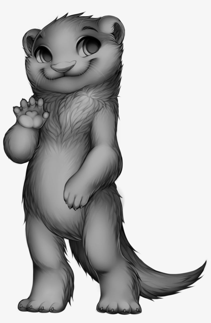 Otter Base - Furvilla Base, transparent png download