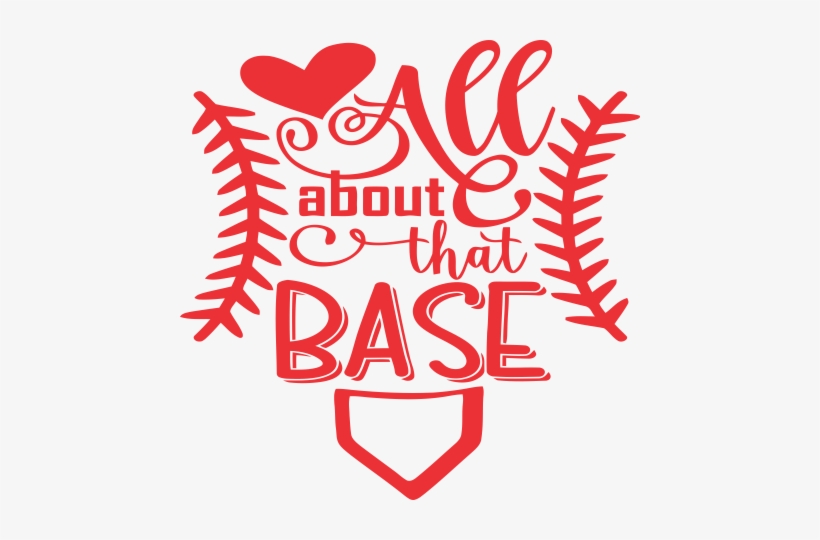 All About That Base - All About That Baseball Cabochon Glass Silver Chain, transparent png download