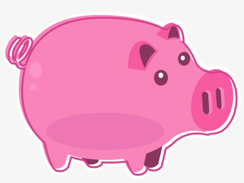 Domestic Pig Piglet Piggy Bank - Rude Mothers Day Cards, transparent png download