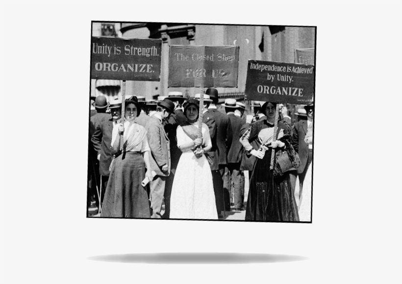 Women Demonstrating Against Child Labor, New York City - Labor Day 1918, transparent png download