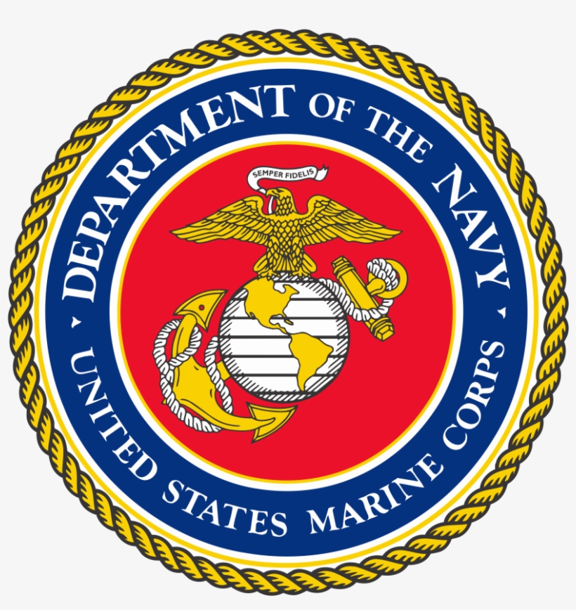 Department Of The Navy Logo Vector - Department Of The Navy Usmc, transparent png download
