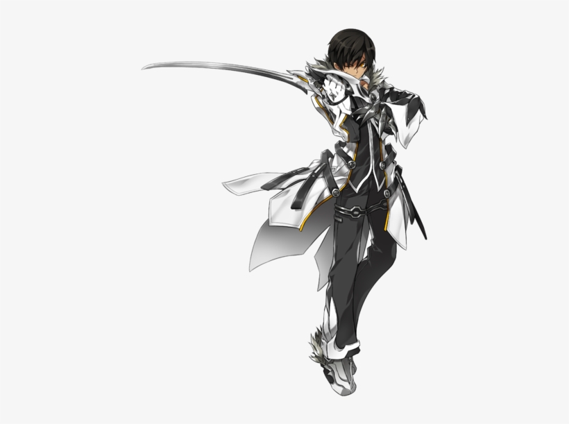 Maestro De La Espada - Elsword Raven Blade Master, transparent png download