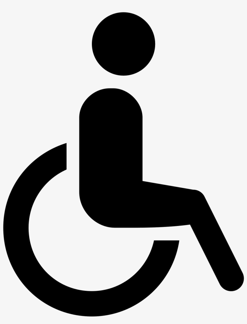 A Wheelchair Piloted By A Man, This Seems To Be The - Icono Silla De Ruedas, transparent png download