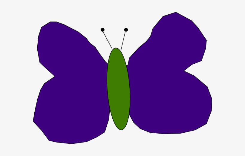 How To Set Use Purple And Green Butterfly Clipart, transparent png download